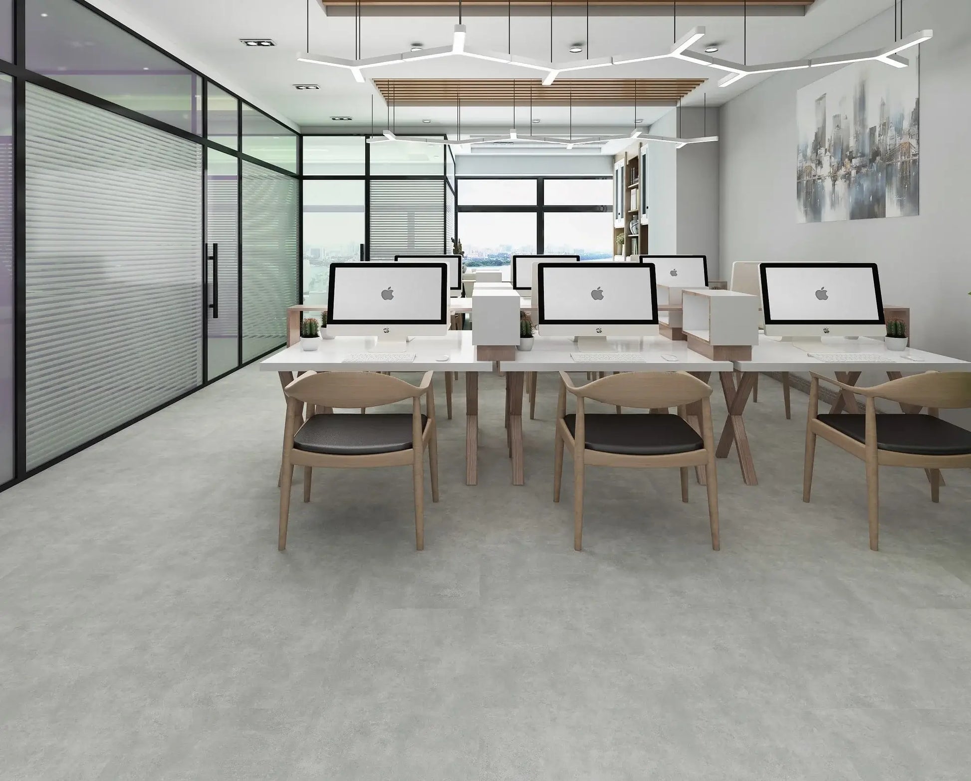 LVT, Flise - Looselay - Beton