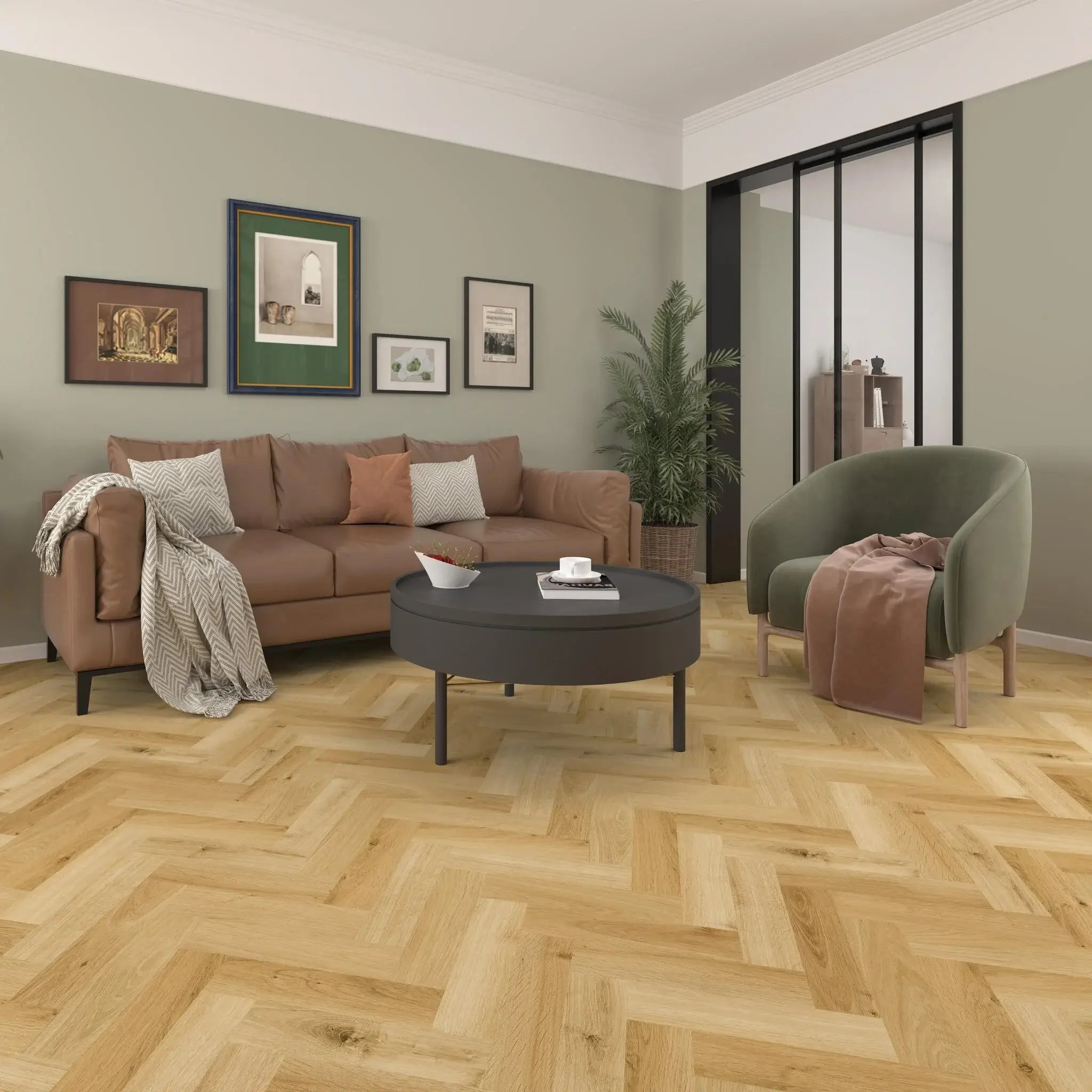 LVT Sildeben, 0,7 - Ultimo Dryback - Lys natur
