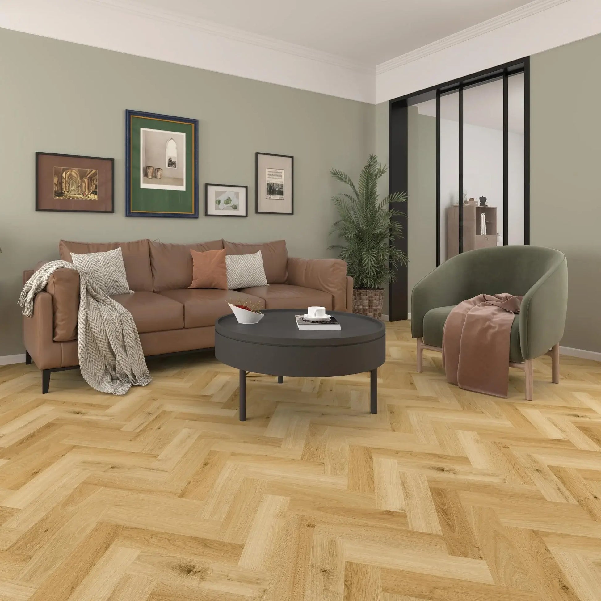 LVT Sildeben, 0,7 - Ultimo Dryback - Lys natur