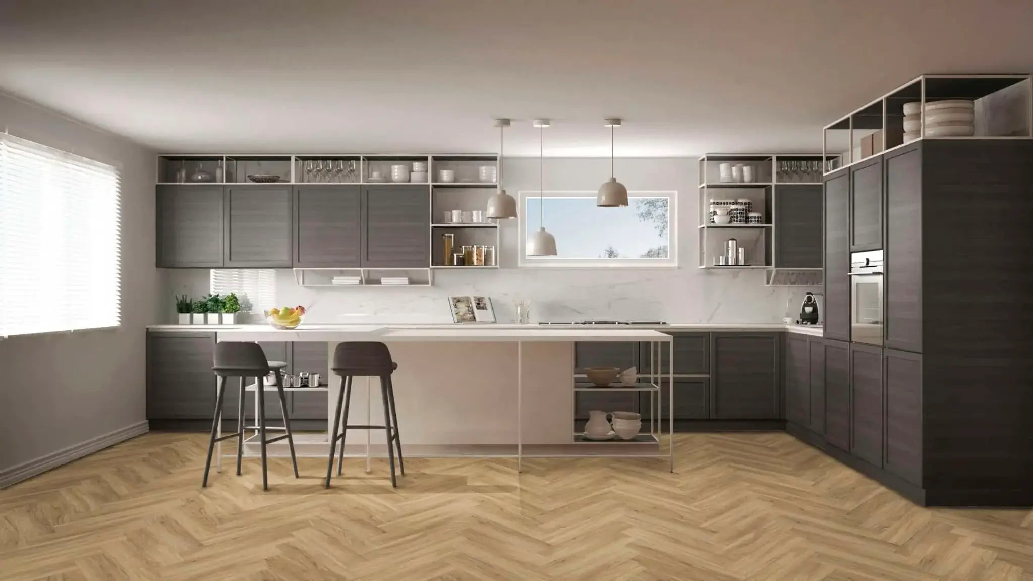 LVT Sildeben, Ultimo Dryback - Lys natur