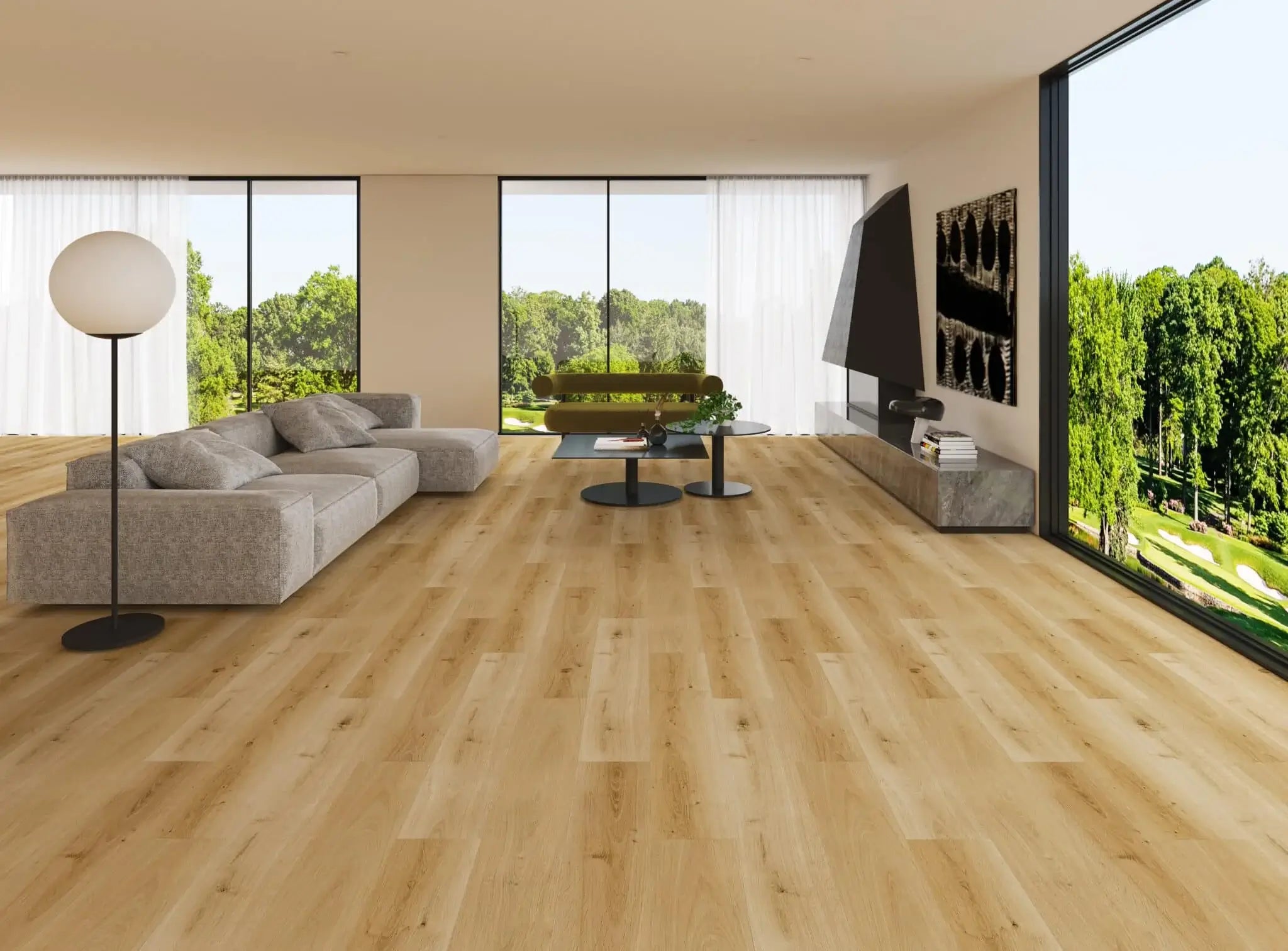 Elite LVT Planke UNIKA Klik m. kork bagside - Lys Natur